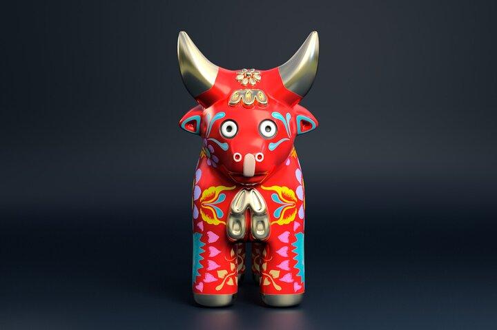 Cusco Peignez votre propre Torito DE Pucara Art et Culture