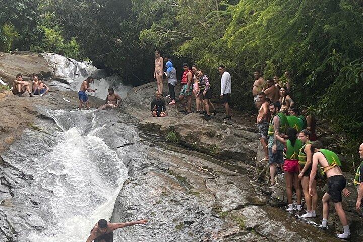 Cascades et rivière Lazy El yunque et Vieux San Juan