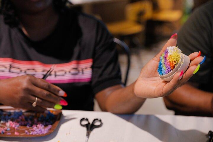 Experience Crafting a Flower Adorned Miniature Japanese Garden