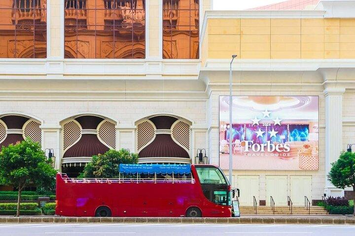 Macau Hop-On Hop-Off Open Top Sightseeing Bus Tour