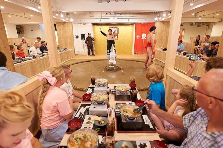 Vegan-Friendly Tokyo Sumo Show, Mochi-Pounding Dinner Experience