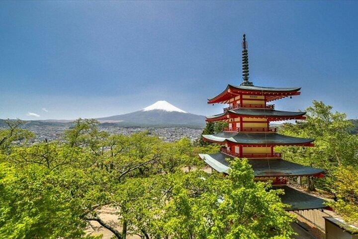 Chureito Pagode-Arakurayama & Kräutergarten Guided-VAN