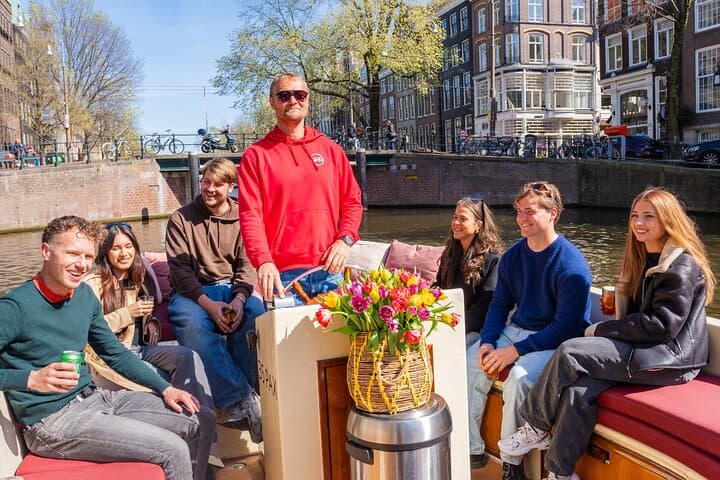 Dutch Cheese & Drinks Guided Amsterdam Boat Tour, All Inclusive