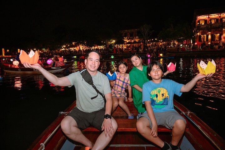 Explore Hoi An: Barco de cesto de bambu e passeio de lanterna
