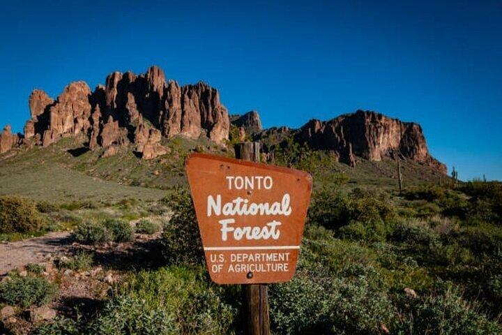 De Scottsdale: Superstition Mountains & Tonto Tour Privado