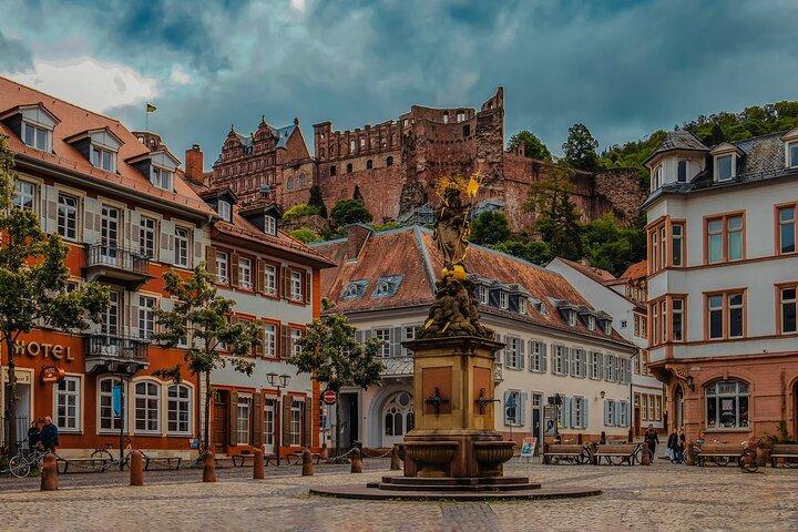 Excursion privée d'une journée à Heidelberg et Rothenburg au départ de Francfort