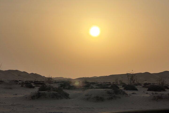 Excursion dans le désert en salalah (excursion d'une nuit)