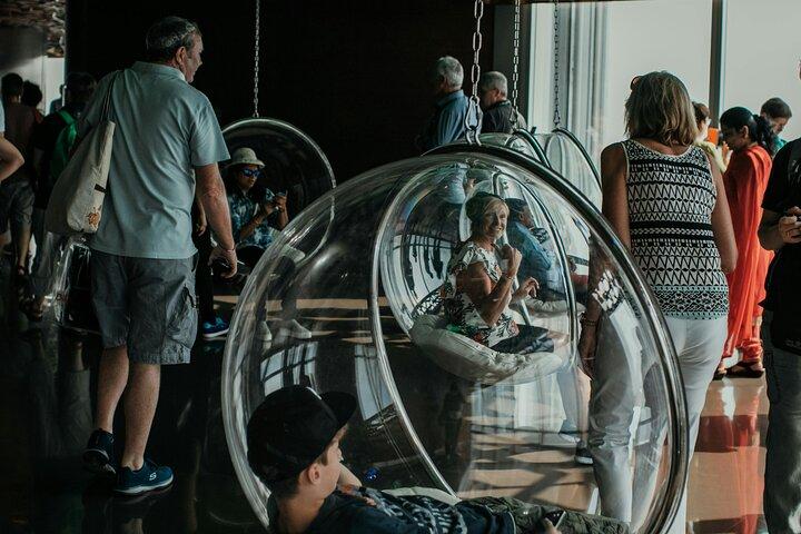 En la cima Burj Khalifa