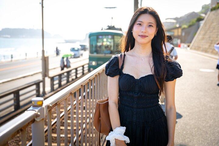 Kamakura-Tour mit Profifotograf: Anime Train & Fuji Sunset
