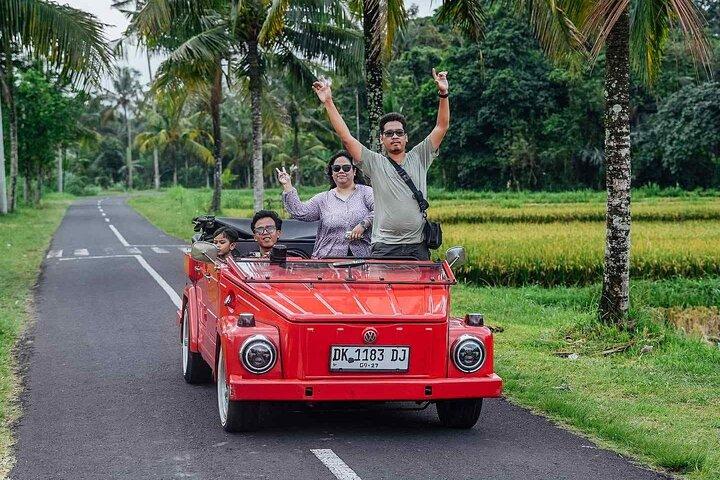 バリ島ATVライドコンビネーションウブドツアー(クラシットカー付き)(VW)