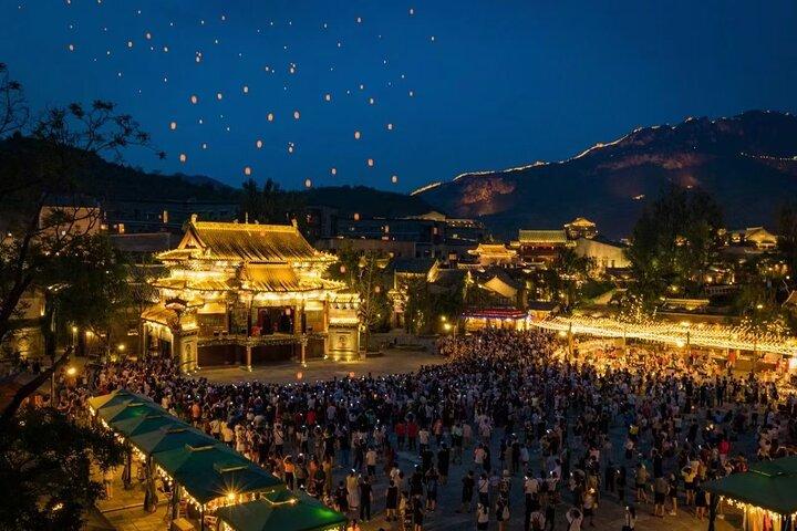 北京古北水城&司馬台万里の長城ナイトツアー