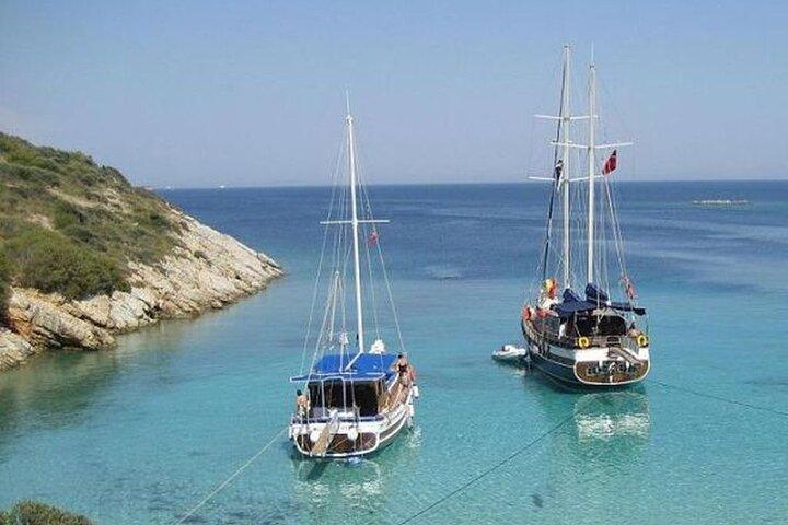 Kryssning på Orak Island från Bodrum – bada i Turkosa vikar