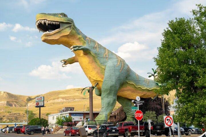 Tour di un'intera giornata di Drumheller e Badlands da Calgary in pullman