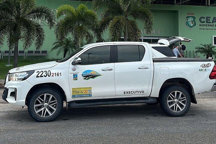 Private transfer in 4X4 Fortaleza A Jeri or Jeri A Fortaleza