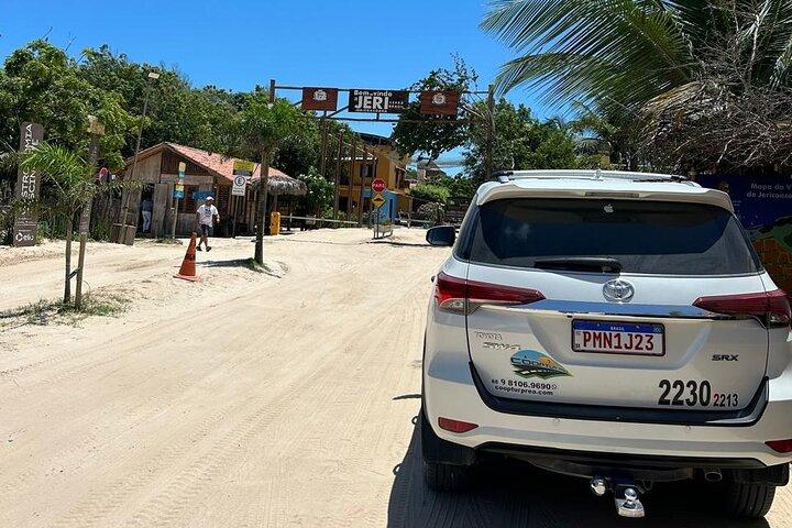 Private transfer in 4X4 Fortaleza A Jeri or Jeri A Fortaleza