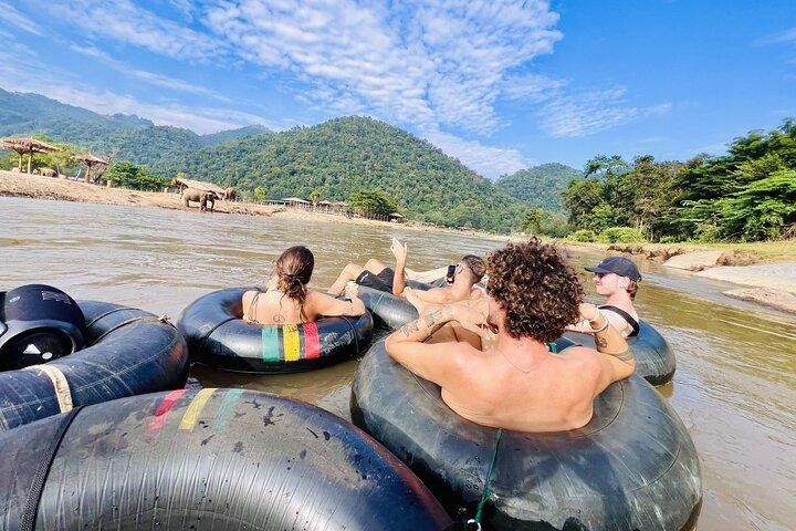 Chiang Mai: River Tubing & Elephant Observation