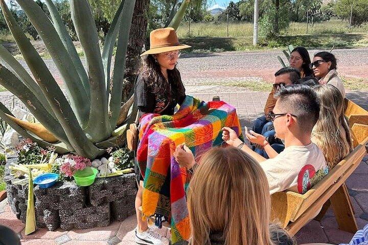 メキシコシティのテオティワカン・ピラミッドのプライベートツアーと洞窟での朝食
