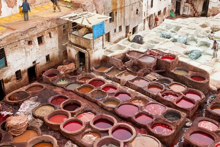 From Casablanca: 6-Day Tour To Marrakech Via Chefchaouen & Desert
