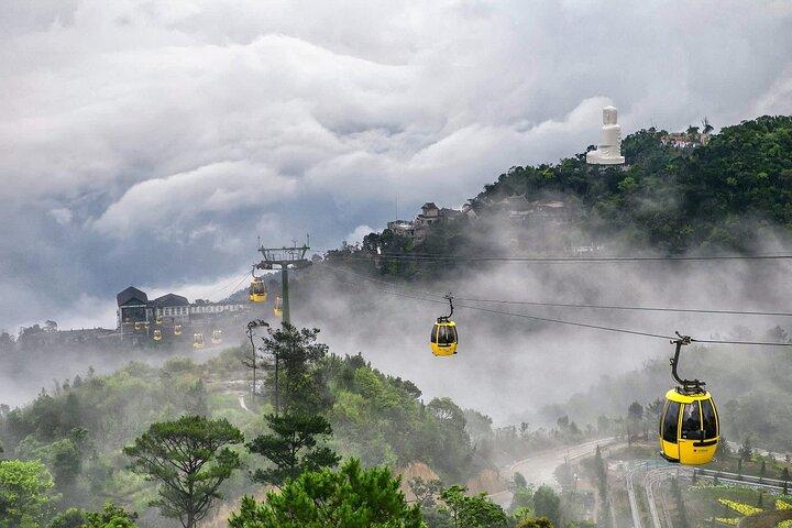 Upplev Ba Na Hills och Golden Bridge Day Tour från Da Nang