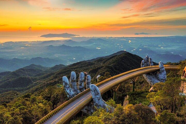 Upplev Ba Na Hills och Golden Bridge Day Tour från Da Nang