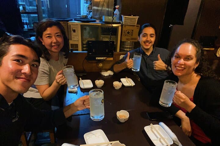Tokyo Shibuya Hidden Izakaya and Karaoke Night Tour