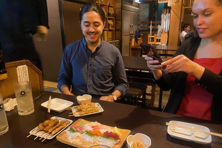 Tokyo Shibuya Hidden Izakaya and Karaoke Night Tour