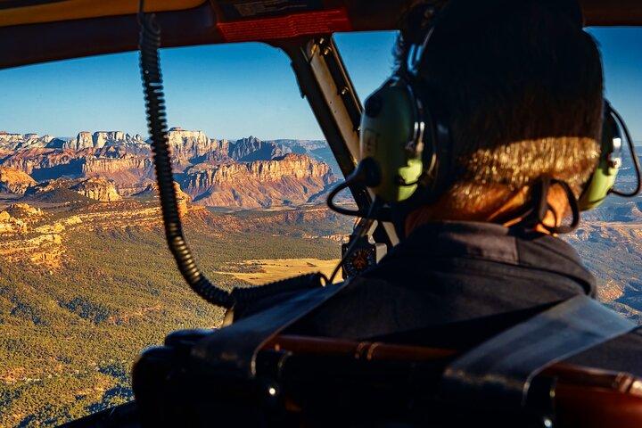 55 Mile - Helicopter Tour Around Zion National Park