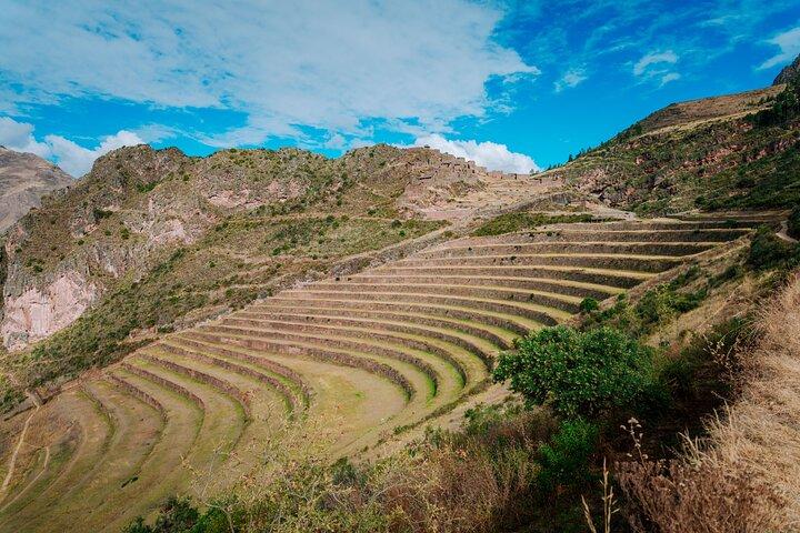 Excursion d'une journée complète dans la Vallée Sacrée Pisac Ollantaytambo et à Chinchero
