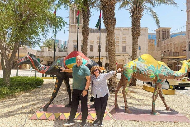 Old Dubai Halbtagestour : Al Fahidi, Creek & Abra Ride
