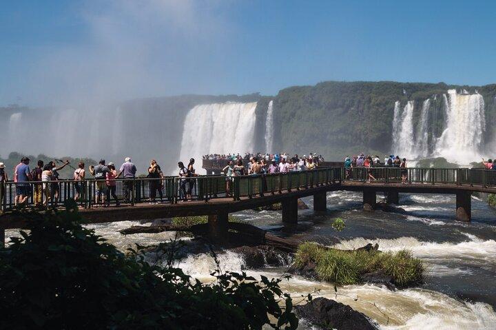 Middag Iguazu Falls Tour met zonsondergang en drankjes – Brazilië Side
