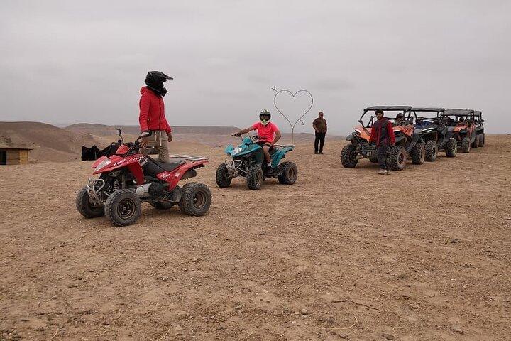 Agafay desert quad bike + Lunch +pool