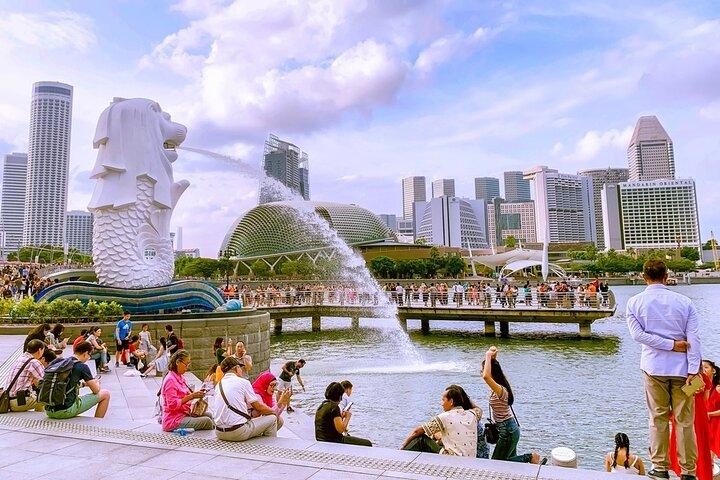 Halvdagstur till Singapore med hotelltransfer