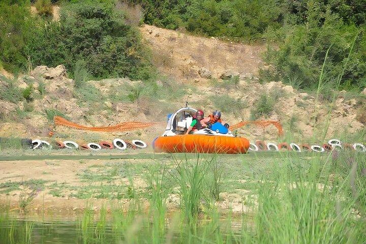 Von Side oder Manavgat Erstes touristisches Hovercraft Abenteuer
