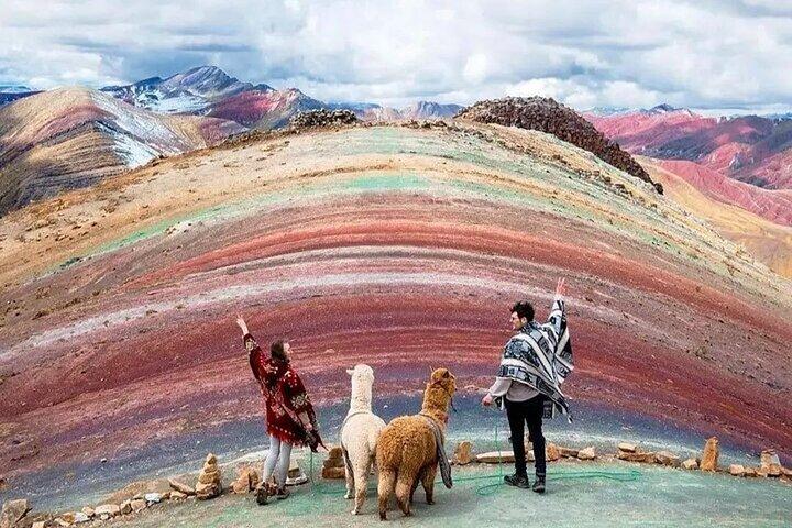 Excursion d'une journée dans la montagne arc-en-ciel de Cusco Palcoyo