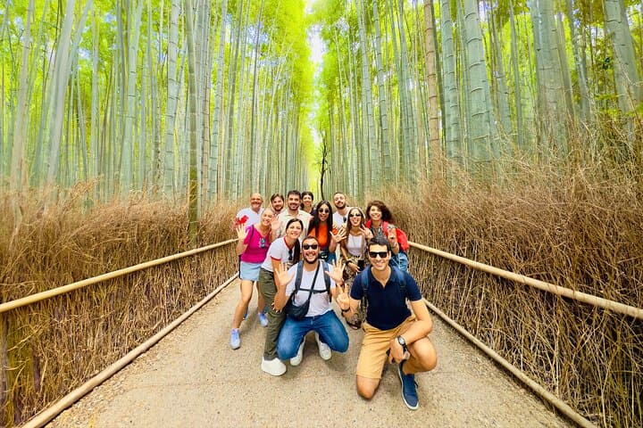 Fushimi Inari - Arashiyama: Torii Gates, Bamboo, Monkeys & Secret