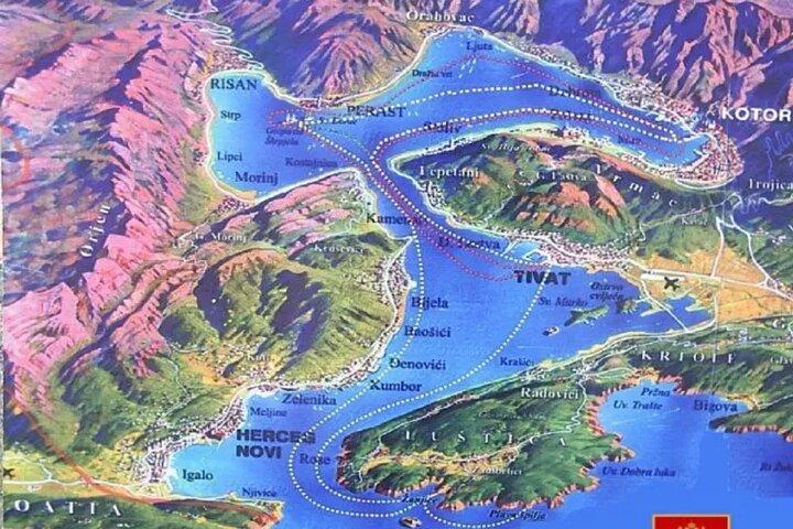 Adrenalin Speedboat Tour gennem Kotor Bay