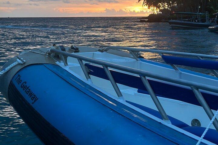 Kona Manta Nachtschnorcheln : Schwimmen mit Mantas, Kleingruppe (6 max)