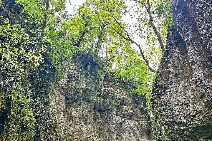 Private Tour to Prometheus Cave, Okatse and Martvili Canyons