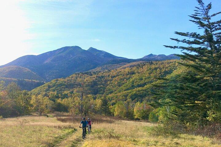 Japan Alpen Norikura E Mountainbike Tour Halb- oder Ganztag