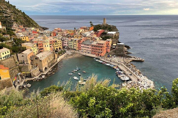 Classique Cinque Terre en Train ou Ferry au départ du port de croisière de La Spezia