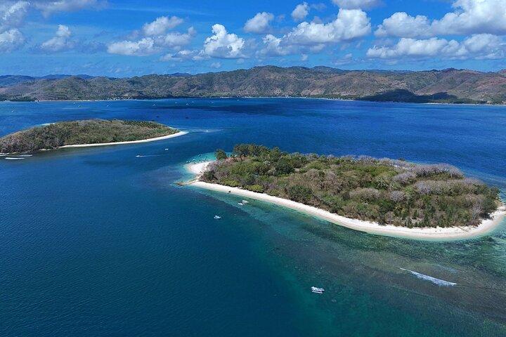 ロンボク:秘密のギリプライベートシュノーケリングボート旅行