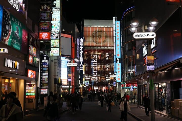 Shibuya Deep Night Walking Tour