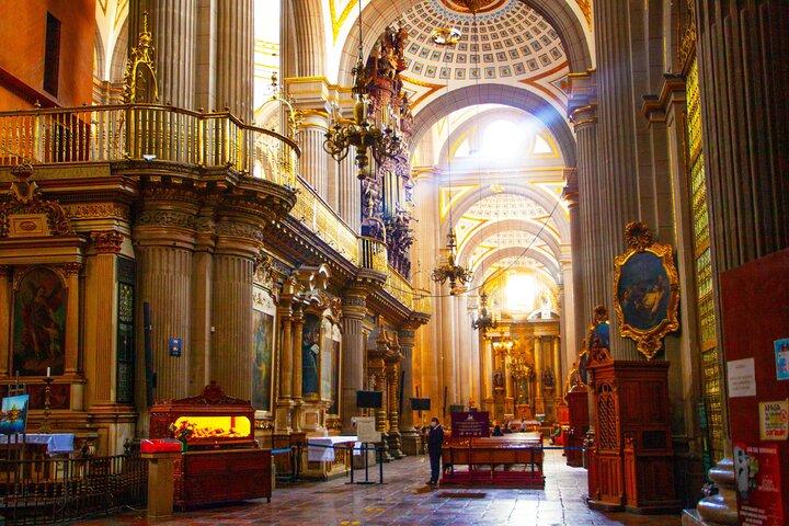 Vanuit Mexico-Stad: Privé dagtrip naar Puebla & Cholula