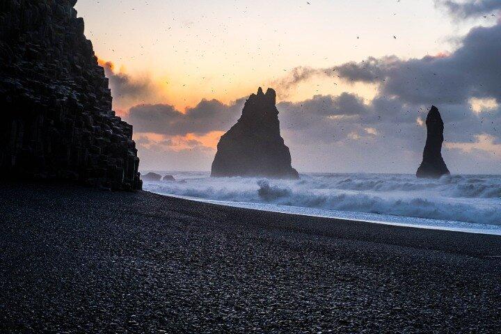 South Coast Tour: Vandfald, gletsjere og Black Sand Beach