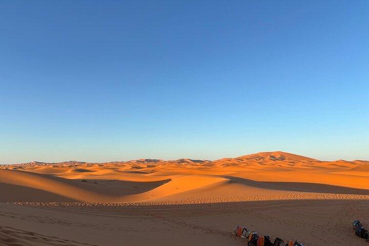 3 - Day Desert Tour fra Marrakech til Fes via Merzouga