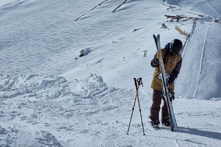 Privater Skitag in den Anden ab Santiago mit Guide