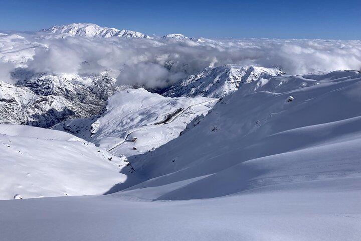 Privater Skitag in den Anden ab Santiago mit Guide