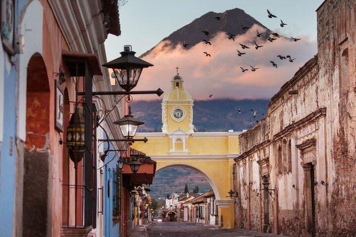 Transport privé de Aéroport Aurora à ANTIGUA Guatemala
