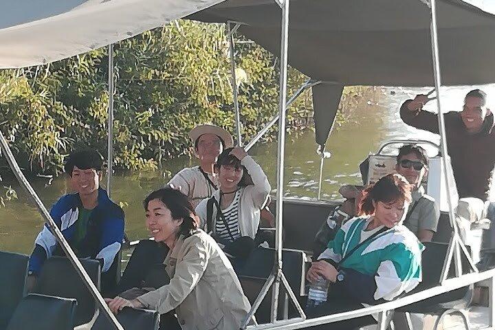 チョベ国立公園日帰り旅行:ゲームドライブとリバークルーズ