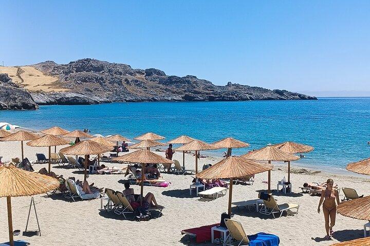 Fra Chania til Kourtaliotiko Gorge og Kalypso Beach Privat tur
